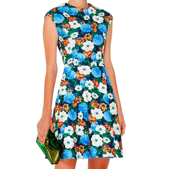 Carven floral dress online